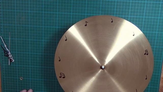 Making a Cymbal Clock - quick little project