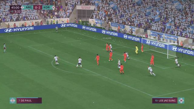 FIFA 23 - ARGENTINA vs. SOUTH KOREA - FIFA World Cup Final - Messi vs. Son - PS5™ [4K]