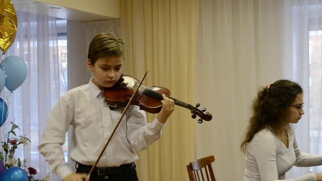Фр.Верачини Ларго, В. Шер Бабочки. исп. Савелий Дикоев, 11 лет