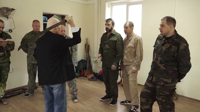 Защита от удара саблей сверху