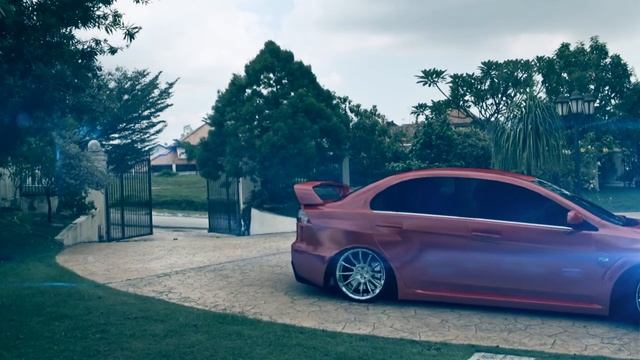 3D Mitsubishi Evo Tracking test