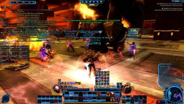 SWTOR Nerfherders 16M SM DF run