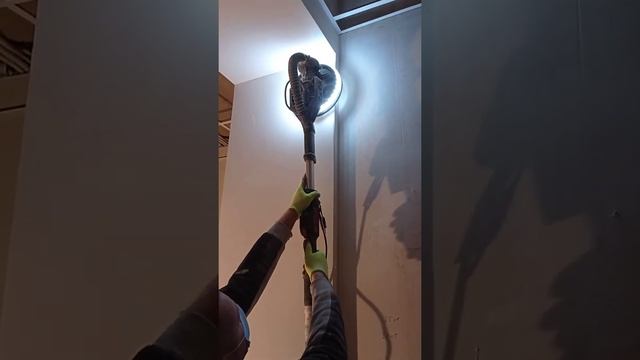 супер машинка для шлифовки стен после шпатлевки