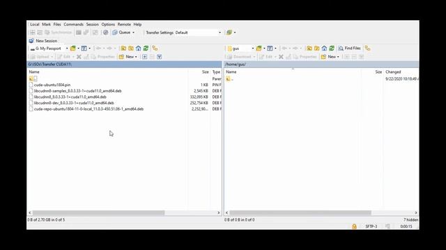 NVIDIA P40 GPU, CUDA 11.0, cuDNN 8.03.33, Ubuntu 18.04.5 LTS, Physical Server Install