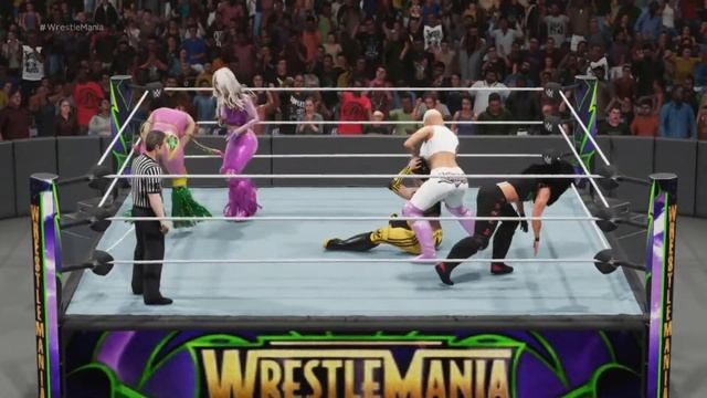 WCW IC Championship 5 woman Match