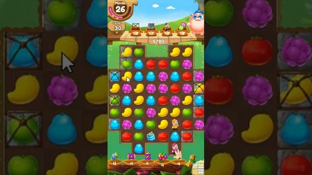 Fruit Crush Match 3 LEVEL 30 NO BOOSTERS ★★★