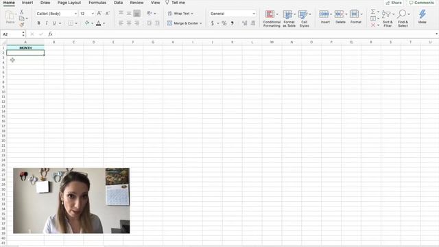 HOW TO MAKE A CONTENT CALENDAR FOR SOCIAL MEDIA IN EXCEL | Simple and Easy | Step by step tutorial