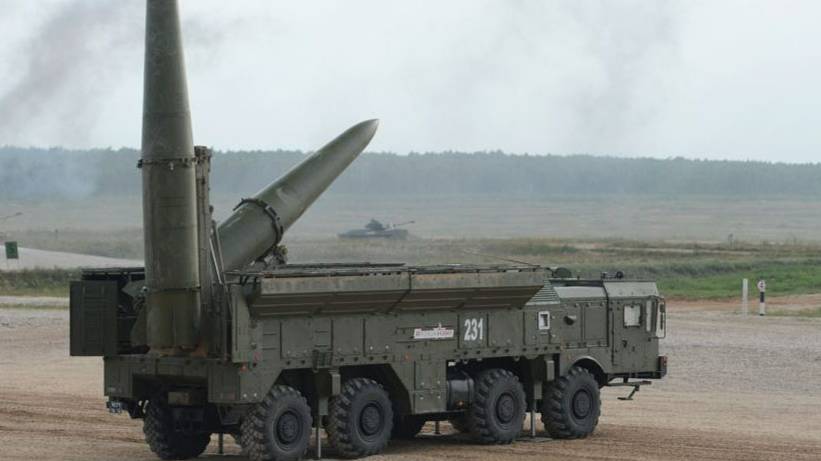 Расчет "Искандера" уничтожил колонну военной техники ВСУ в Сумской области