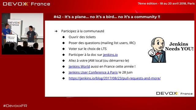 10 choses que tout le monde fait à ne pas faire avec Jenkins (D. Duportal, A. Lecharpentier)