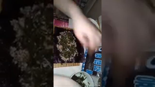 Полезные суши из гречки и морской капусты.Вот такя худею и избавляюсь от многих болезней