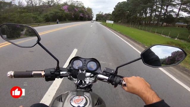 MEU TOP SPEED HONDA TITAN 150 2009 * será que a Honda titan 160 da conta ? *