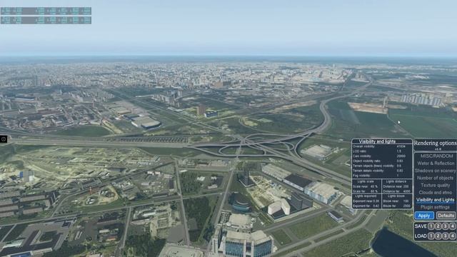 Обзор-тест плагина для X-Plane 11 - Rendering option 1.0
