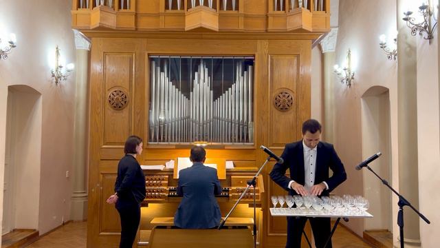 Alessandro Marcello - Adagio in D minor Glass Harp - Alexander Lemeshev Organ - Dmitry Ushakov