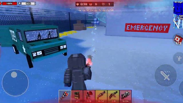 3 Kill Battle Royale Victory! - Pixel Gun 3D - PG3D