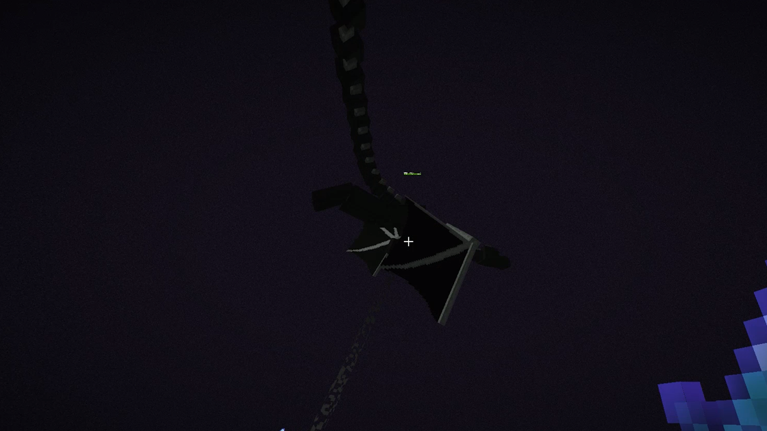 Как возродить дракона и получить супер меч в Майнкрафте