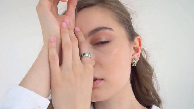 Ювелирный комплект «Ирисы» от FILLART