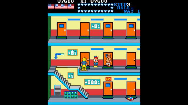 Mikie [Arcade] (1984) Konami