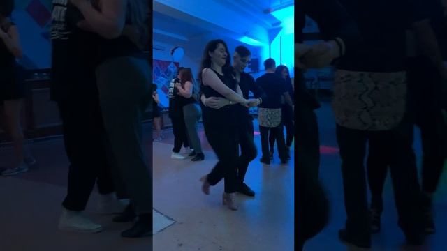 Kizomba fun with Artemiy Leonov at Kizomba jam 2022. Кизомба Новосибирск. Ольга Горте