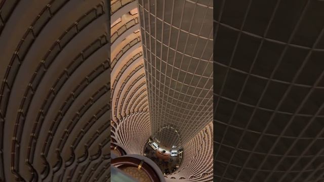 🏙 Вид с 53 этажа башни Jinmao Tower в китайском Шанхае