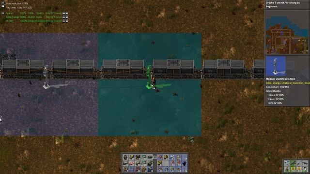 Factorio mit Mods S4 Folge 065 - Fehlt nur noch ein Zug