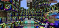 Мод на Мир Разноцветных Lucky-Block для Minecraft Pocket Edition 1.19.83