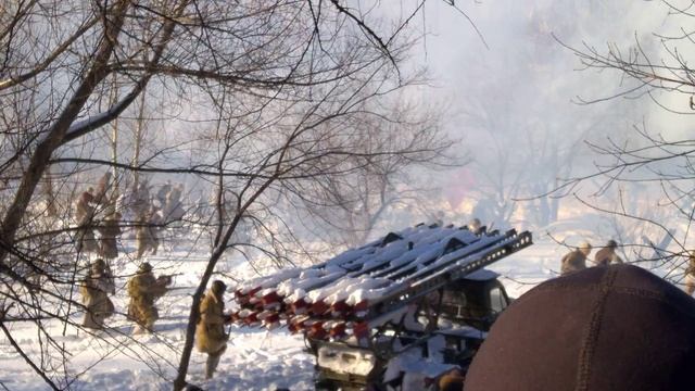 Реконструкция боев за Воронеж!