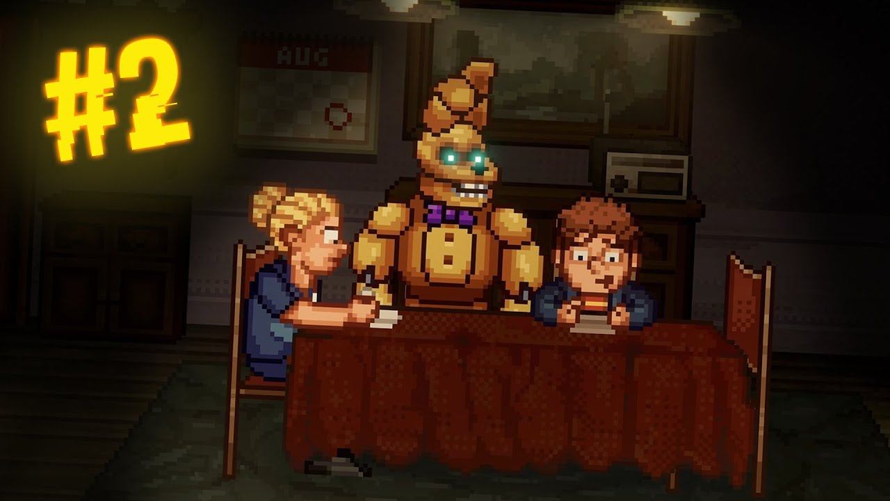 Я НЕ ХОЧУ ТАКОГО БУДУЩЕГО! Я ДОЛЖЕН ВСЁ ИСПРАВИТЬ!!! | Прохождение FNAF Into The Pit #2