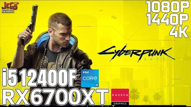 Cyberpunk 2077 | i5 12400F + RX 6700 XT | 1080p, 1440p, 4K benchmarks!