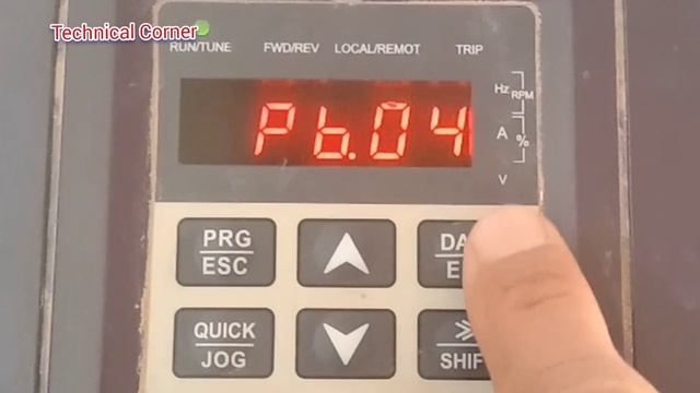 vfd solar inverter Uu fault solution without pb4. Technical Corner