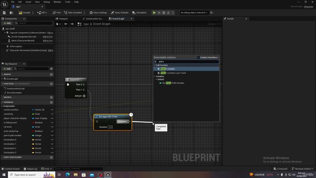 2. AI Patrol path setup