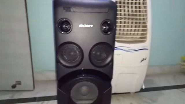 SoundTest-Sony MHC-V44D Home DJ Speakers with inbuilt DJ Party Lights