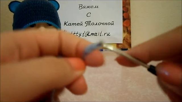 шапочка МИШКА ТЕДДИ крючком