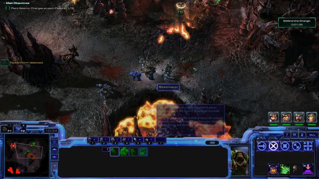 StarCraft 2 Wings of Liberty Campaign (Random Edition) Mission 25A - Belly of the Beast