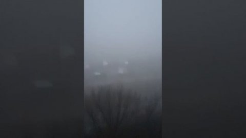 Туман в большом городе