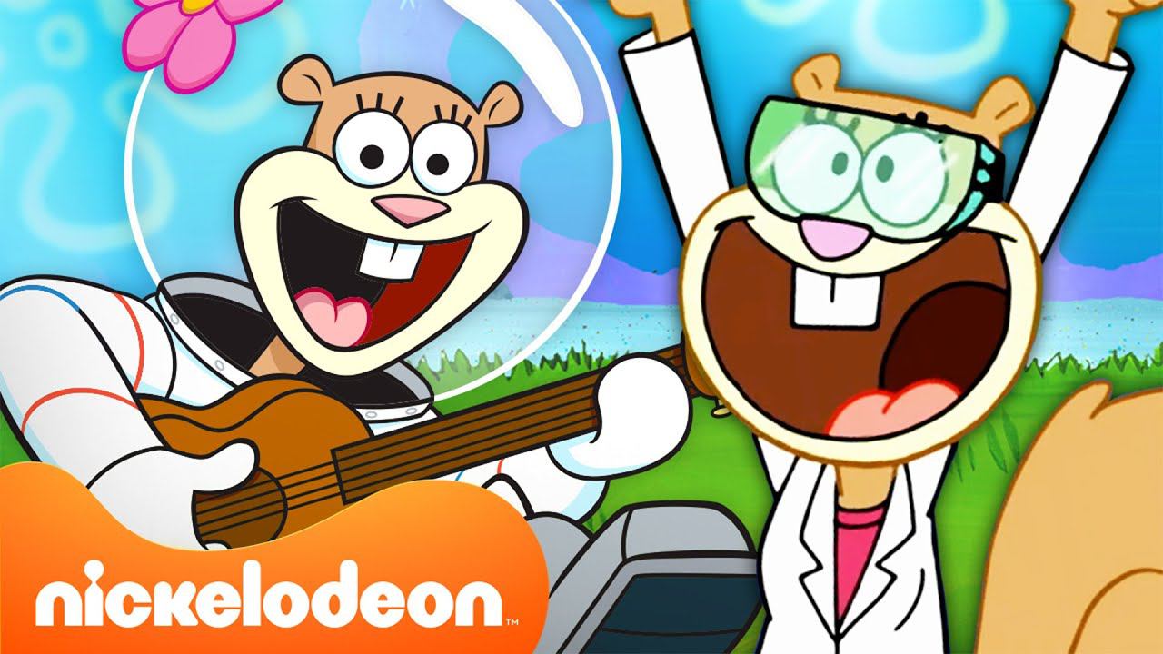 Губка Боб | Сэнди в своём духе 2024 секунды подряд ️  | Nickelodeon Cyrillic
