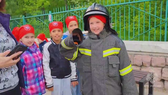 День защиты детей вместе с сотрудниками МЧС России