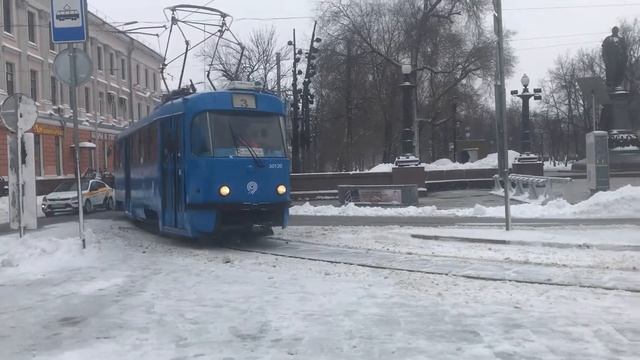 Татра Т3/3маршрут/Чистые пруды
