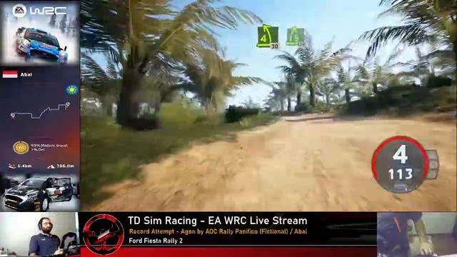 EA WRC - Record Attempts - Day 1 - Agon by AOC Rally Pacifico Fictional  Abai - Personal Best