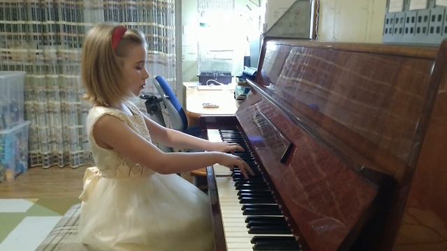 Ярослава Лемешкина, 6 лет. Е.Накада. "История, увиденная во сне".