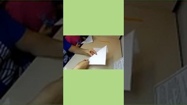 Белый журавлик
