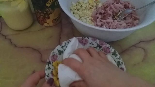 ПРИГОТОВЬТЕ САМЫЙ ВКУСНЫЙ САЛАТЭКЗОТИКАС АНАНАСОМ.