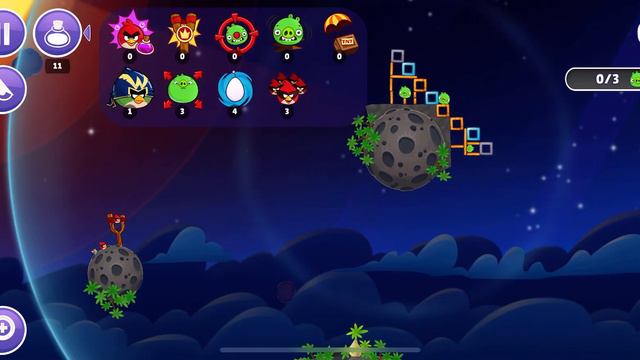 Angry Birds Reloaded- Space Power Ups Showcase