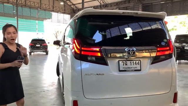 รถครอบครัว พร้อมที่นั่งสุดพิเศษ TOYOTA ALPHARD 2.5 SC Package 2018
