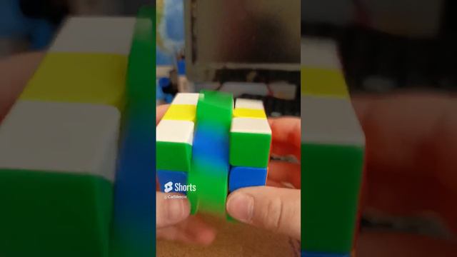 Как сделать шахматный узор на кубике Рубика [ПЕРЕЗАЛИВ]