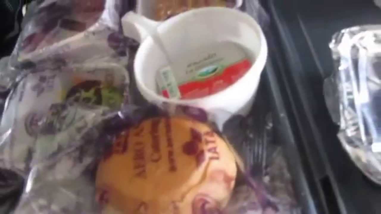 египет 2015  #6 Белавиа  Питание в самолёте