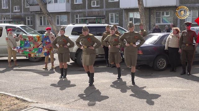 9 мая выездные концертные программы прошли в Вилючинске для ветеранов Великой Отечественной войны.