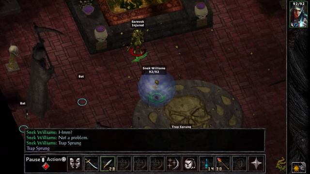 Baldur's Gate: Easy solo strategy against Sarevok