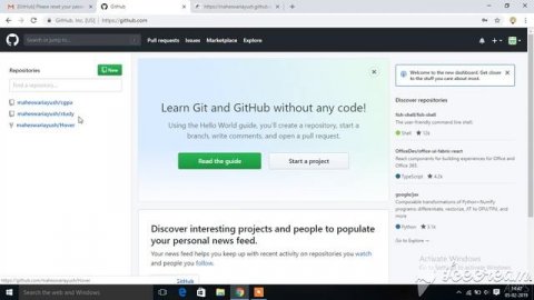 github | how to make Github repository | in hindi | and how to host project / website | proof