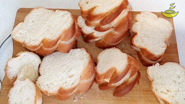 Гренки из батона с сыром. Обалденный завтрак _Пятиминутка_. Пальчики оближешь как вкусно!