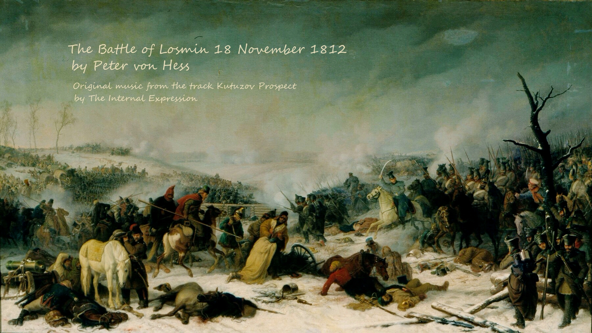 The Battle of Losmin 18 November 1812 by Peter von Hess